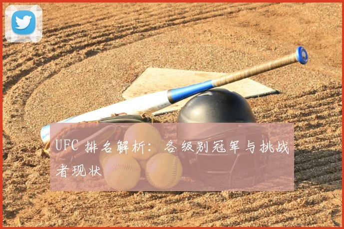 UFC 排名解析:各级别冠军与挑战者现状